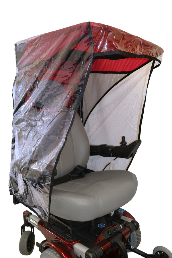 Powerchair Canopy for Sun Protection and Wind Protection - Stay Dry and Cool with a Powerchair Canopy