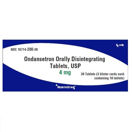 Ondansetron 4 mg Tablet 30 Tablets