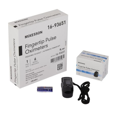 Fingertip Pulse Oximeter McKesson Adult