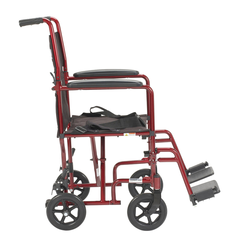 Wheelchair Transport Lightweight Red 19