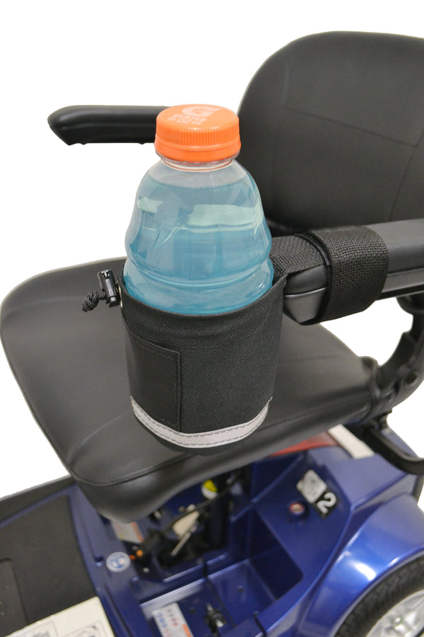 Cup Holder mount for Wheelchairs, Powerchairs, and Scooters