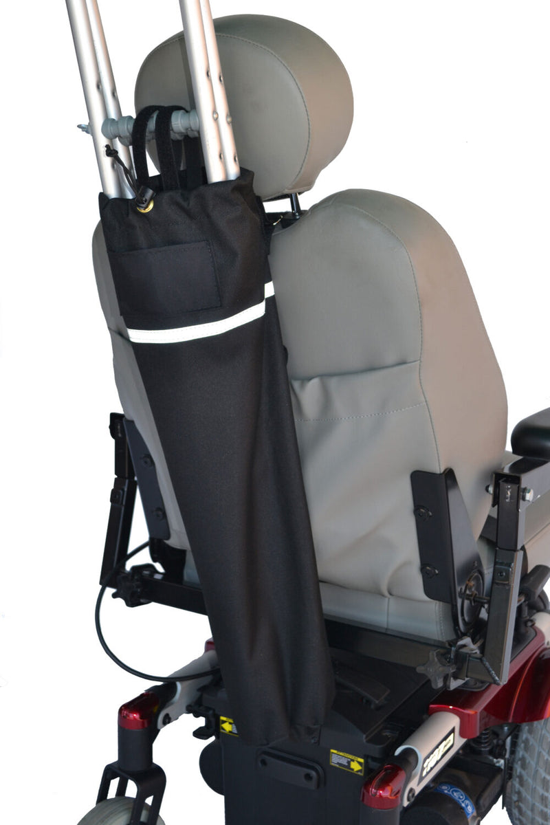Crutch Holder for Powerchairs and Mobility Scooters