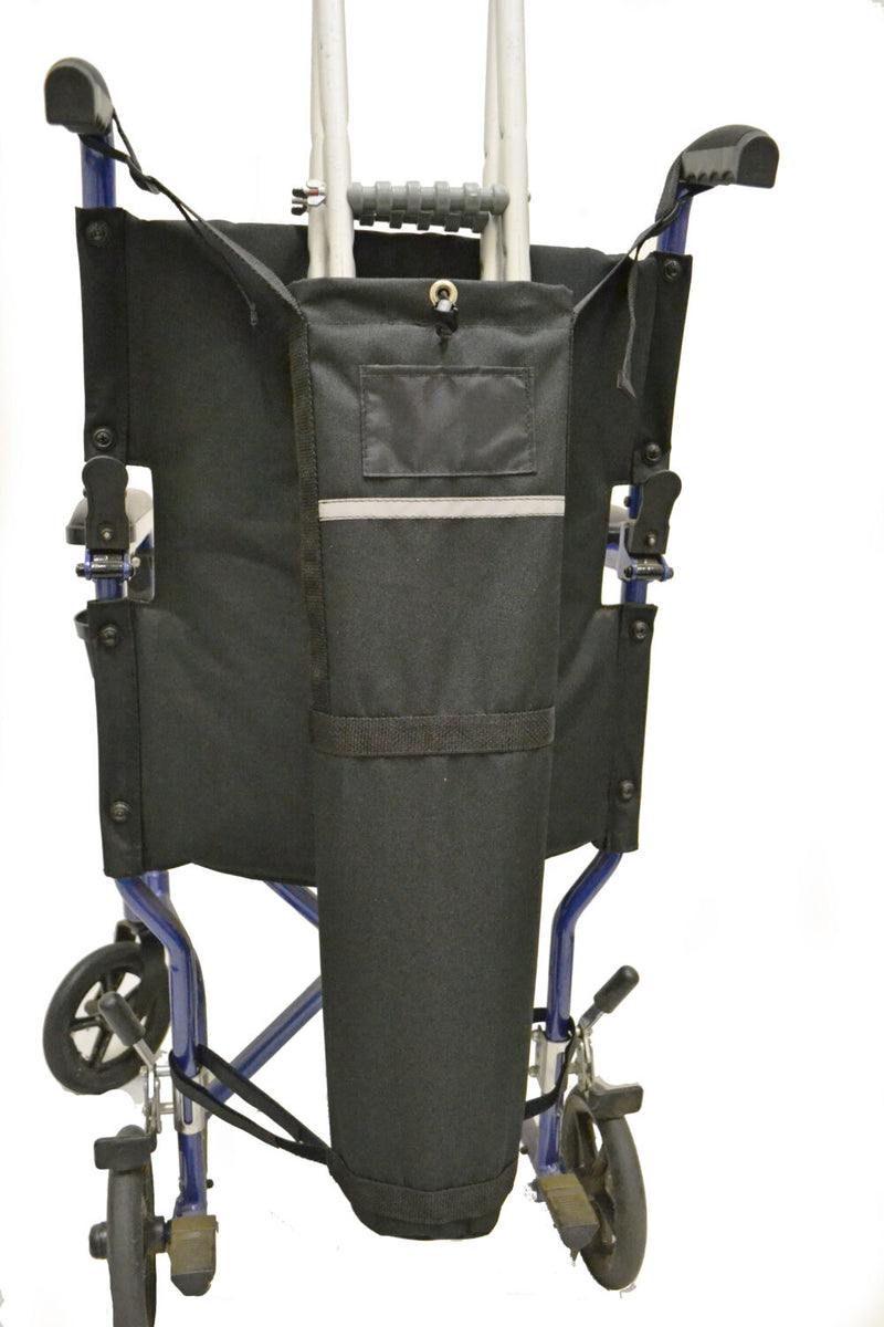 Crutch Holder for Wheelchairs